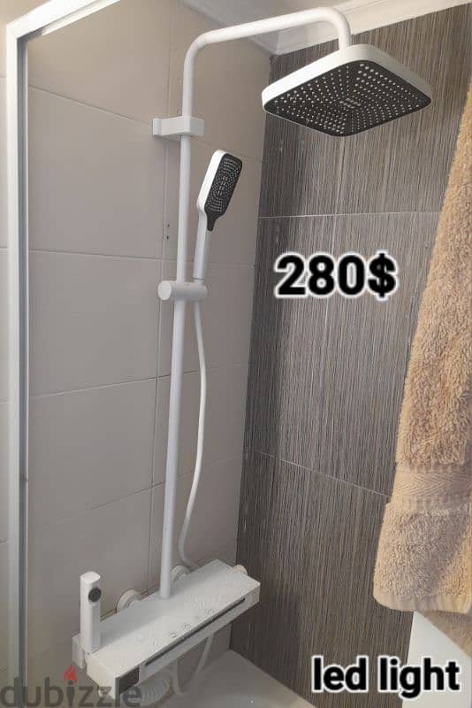 shower system،rain showers,bardosh. دوش كامل 5