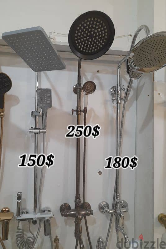 shower system،rain showers,bardosh. دوش كامل 15