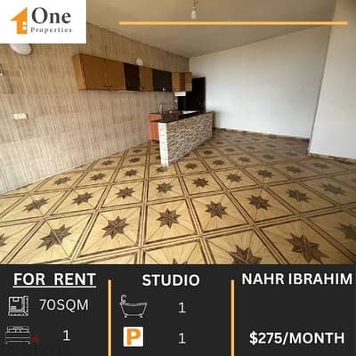 STUDIO FOR RENT IN NAHR IBRAHIM