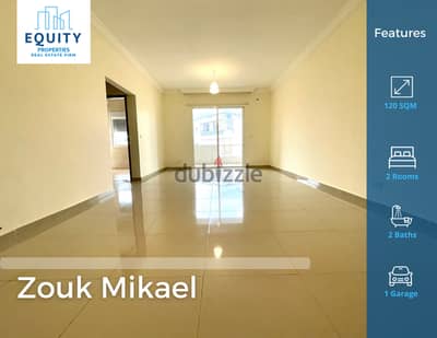 120 SQM Apartment For Rent In Zouk Mikael شقة للإيجار #RK145626