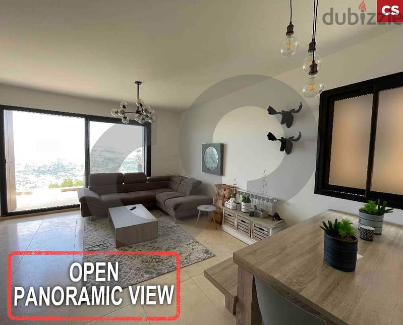 Open panoramic view, Prime location, keserwan,Faqra/ فقرا REF#CS117767 0