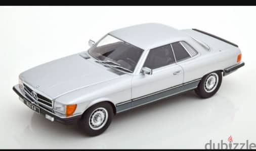 Mercedes 450 SLC (C107) diecast car model.