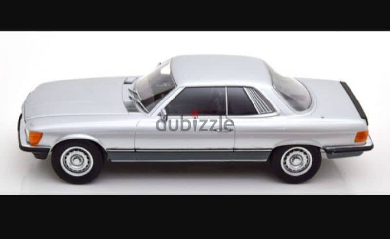 Mercedes 450 SLC (C107) diecast car model. 2