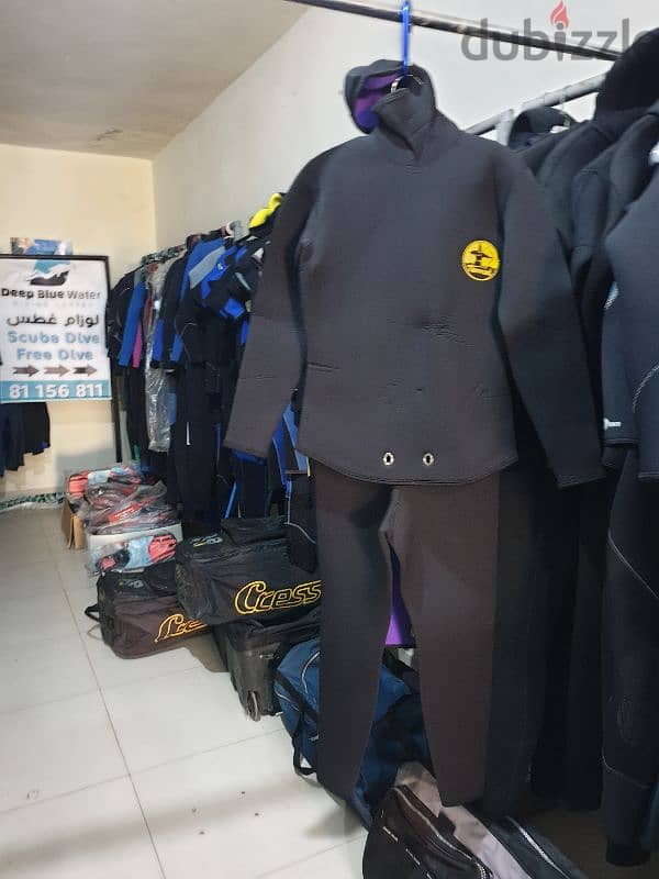 wet suit 185$ 2