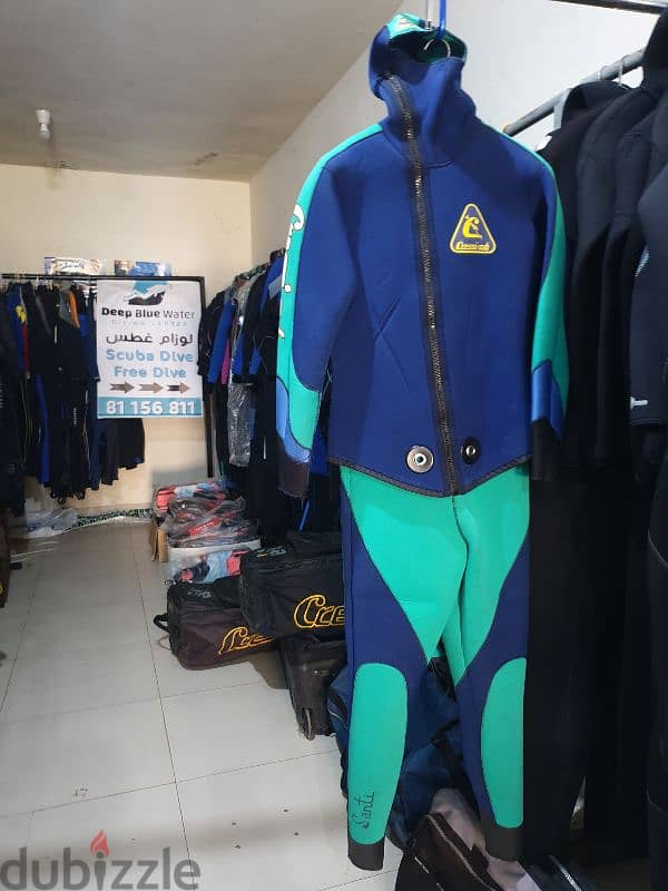 wet suit 185$ 3