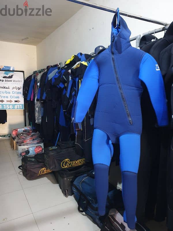 wet suit 185$ 5