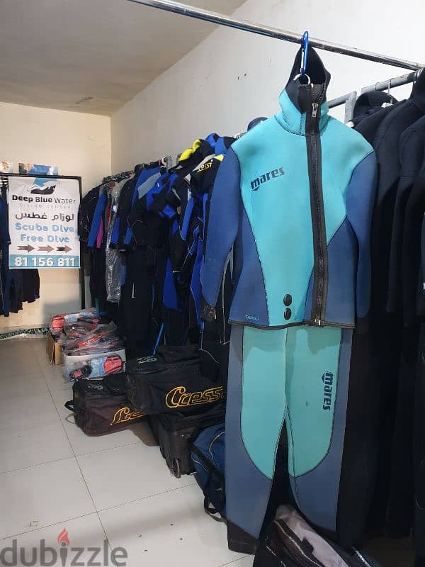 wet suit 185$ 10