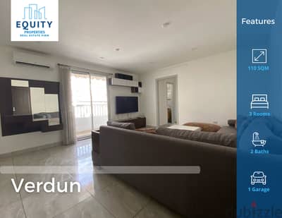 110 SQM Apartment For Rent In Verdun شقة للايجار في بيروت #HG1462129