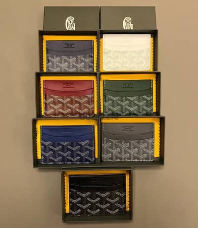 Goyard cardholder wallet