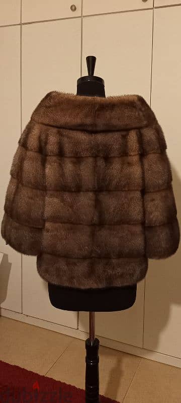 Luxurious short vison coat 1