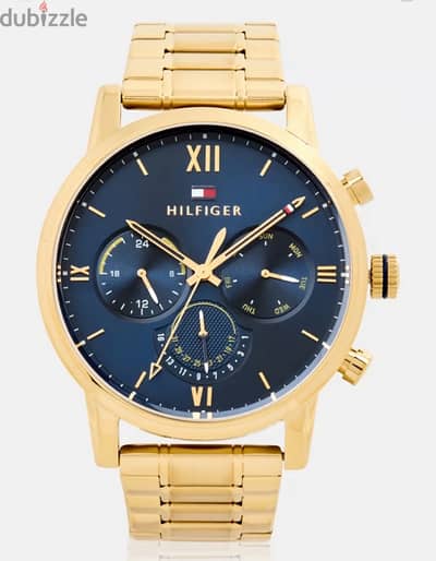 Tommy Hilfiger  Men 1791880 Stainless Steel Watch 44 mm, Gold