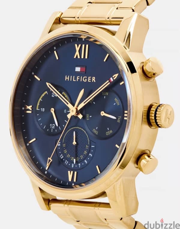 Tommy Hilfiger  Men 1791880 Stainless Steel Watch 44 mm, Gold 2