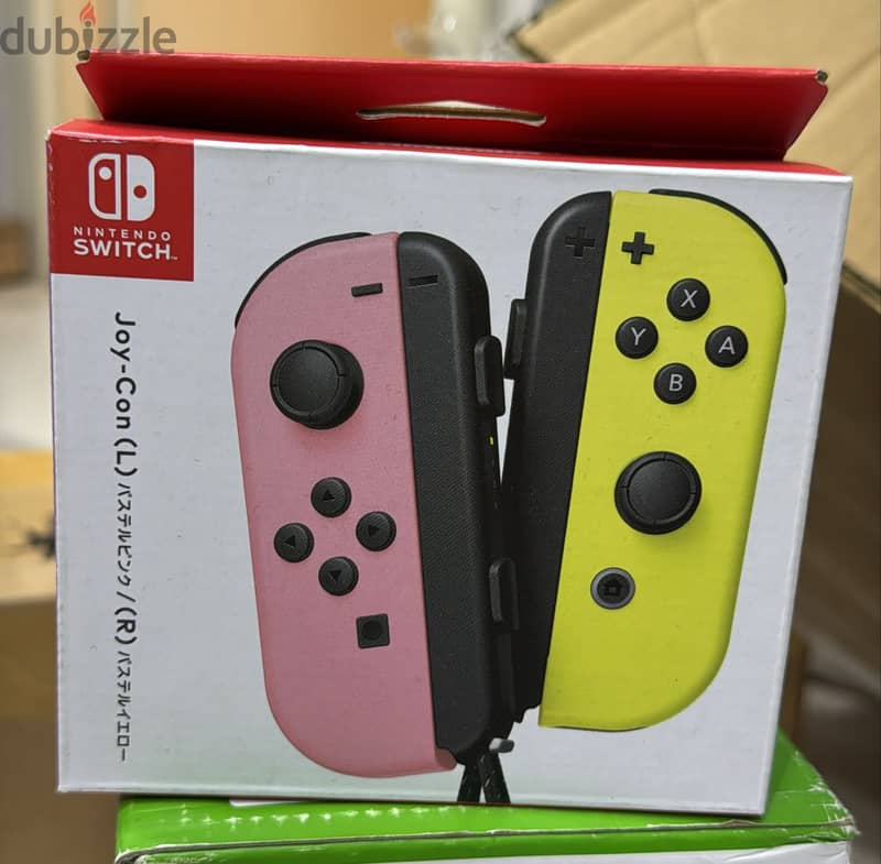 Nintendo Joy-con pastel pink/pastel yellow amazing & last offer 0