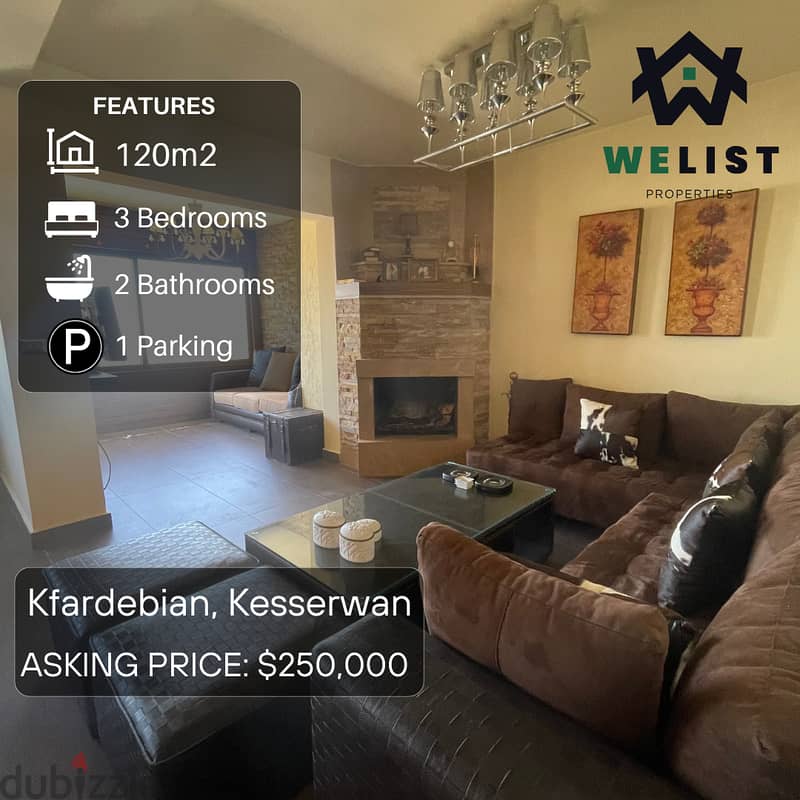 120sqm Chalet Duplex for sale in Plateaux du Mzaar - Kfardebian 0