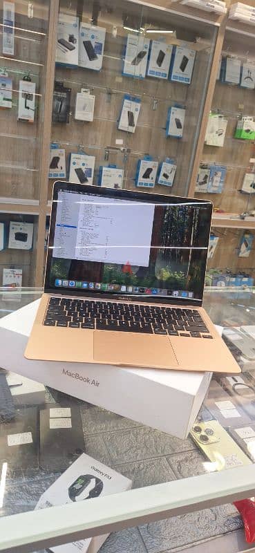 Used macbook air 13 m1 8/256gb gold MGND3  *117 cycle 2