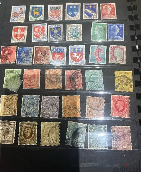 stamps old album 0