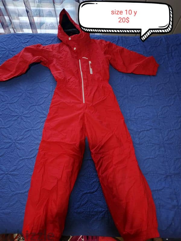 Winter snow overalls 1