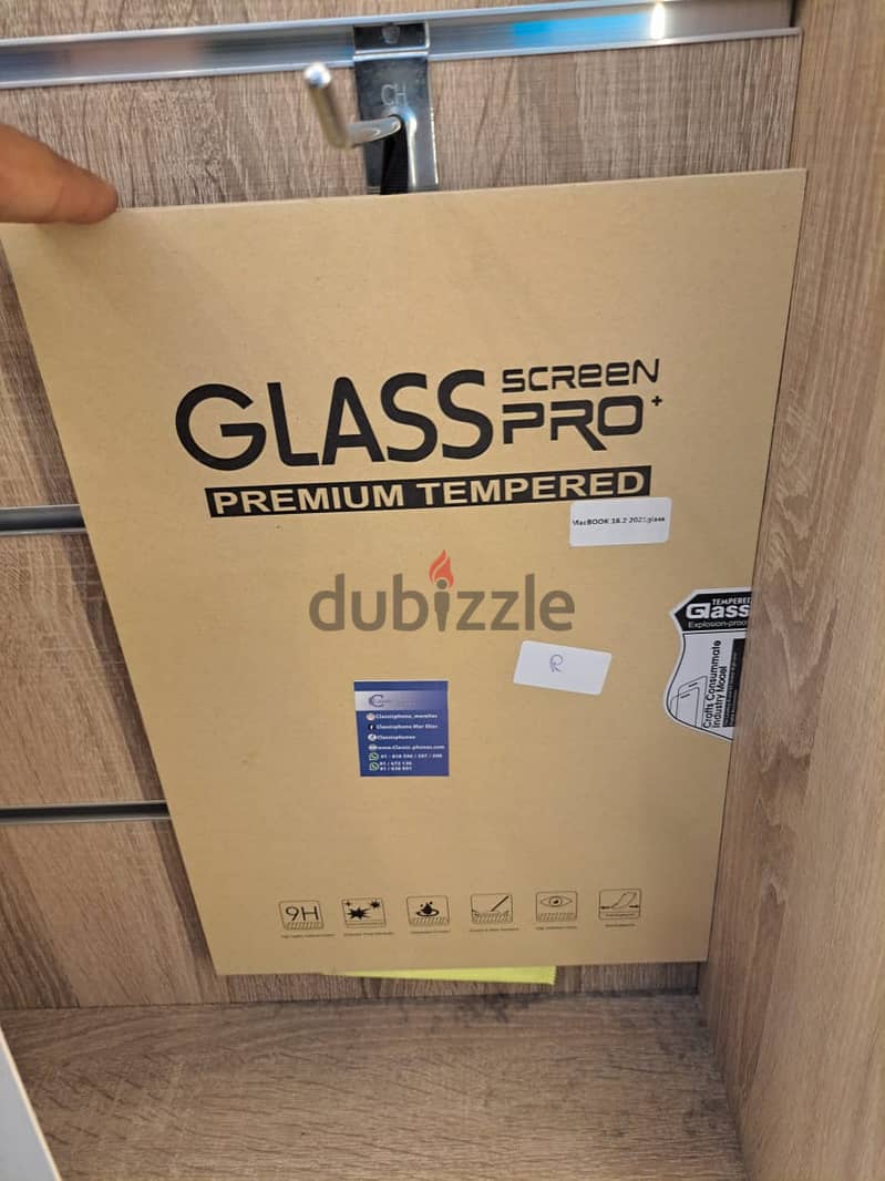 GLASS SCREEN PRO+ PREMIUM TEMPERED FOR MACBOOK 0