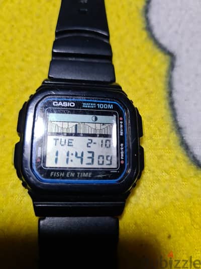 casio  fish in time