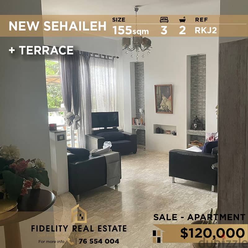 Apartment for sale in New Sehaileh RKJ2 شقة للبيع في السهيلة الجديدة 0