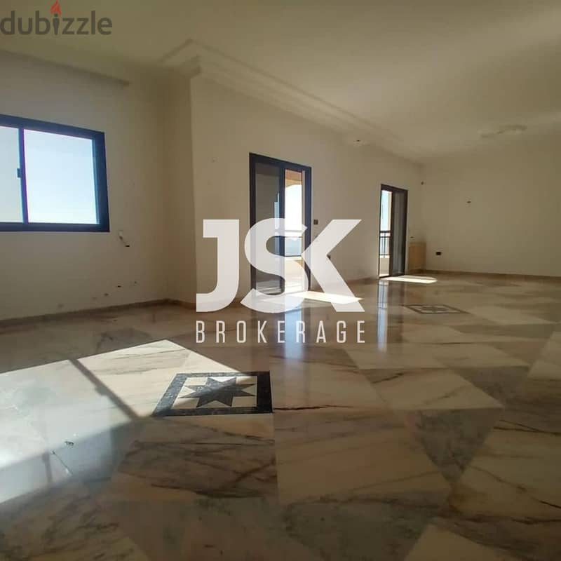 L17047 -Spacious Apartment With Great View For Sale in Baabda 0