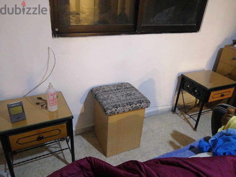 Bedroom with Biblioteque غرفة نوم مع مكتبة 2