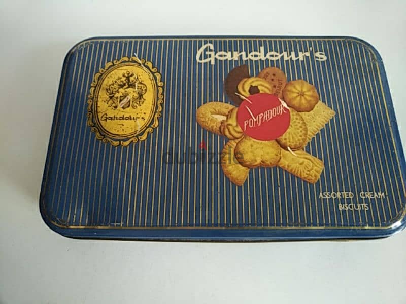 Vintage Gandour tin box - Not Netogiable 0