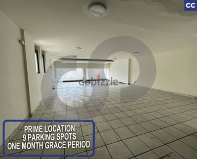 prime location - 9 parking spots -hazmieh /حازميه  REF#CC117775