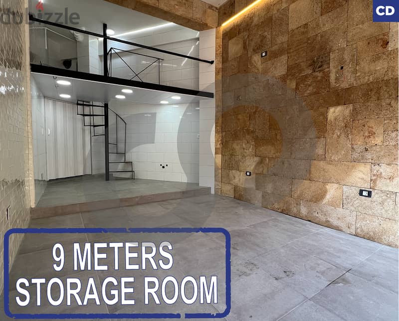 prime location - 9 meter storage room- Bourj Hammoud REF#CD117191 0