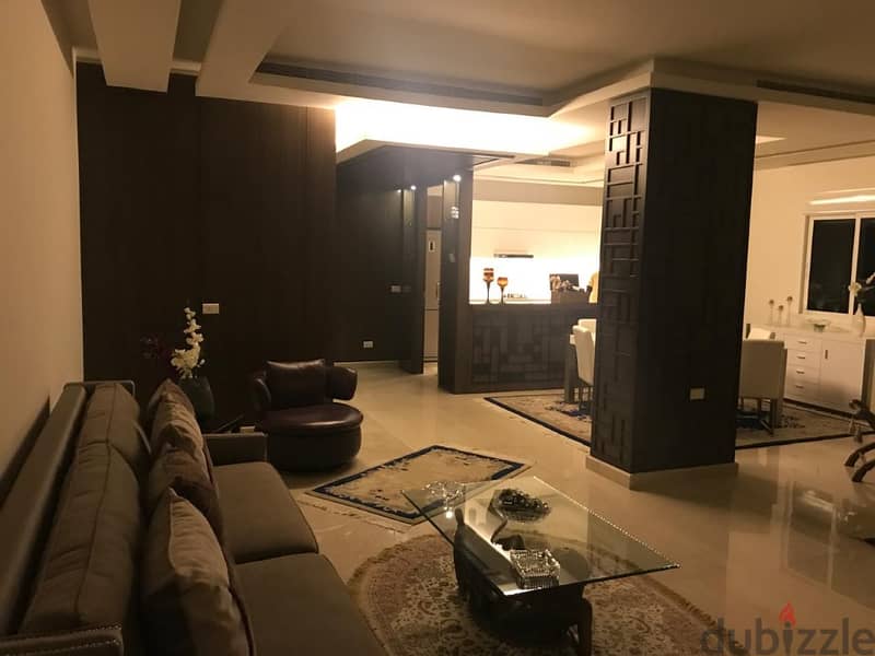 190 Sqm|Prime location apartment for sale in Mar Takla | Mountain view 0