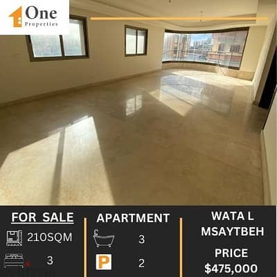 APARTMENT FOR SALE IN WATA L MSAYTBEH