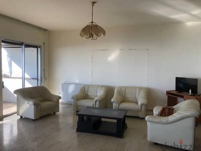 230 Sqm | Prime Location Apartment For Rent In Ghosta | Sea View