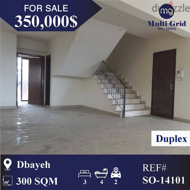 SO-14101 / Duplex for Sale in Dbayeh, دوبلكس للبيع في ضبية 0