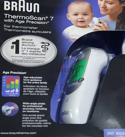 Braun thermoscan 7+ Irt6525