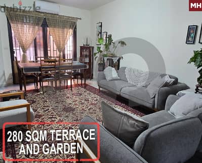 280 sqm terrace and garden- Hazmiye - Mar Takla/مار تقلا REF#MH117802