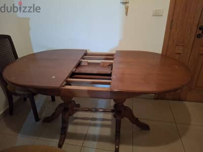 hand made  wood dining table