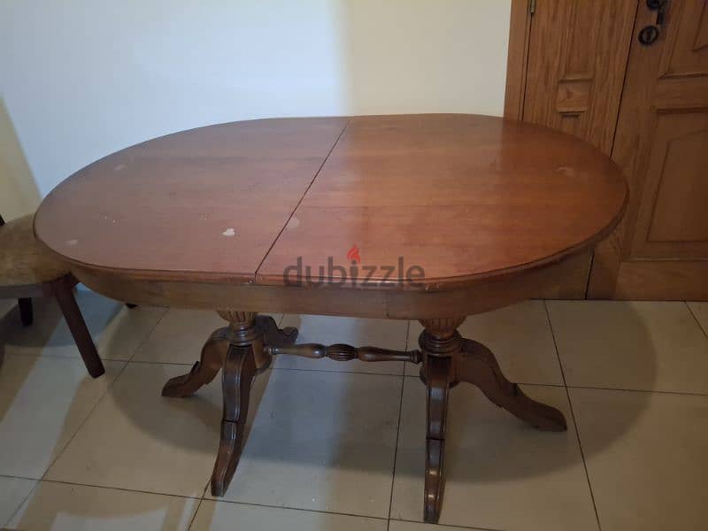 hand made  wood dining table 3