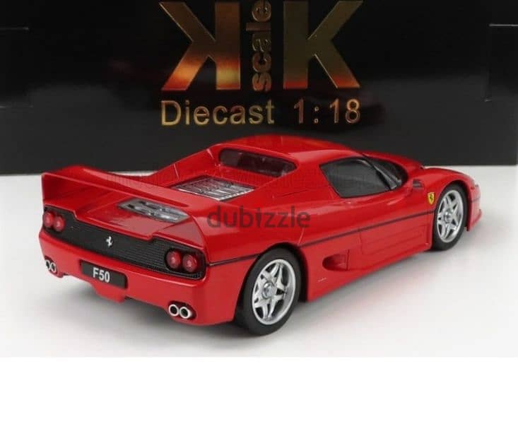 Ferrari F50 Hardtop 1995 diecast car model 1;18. 4