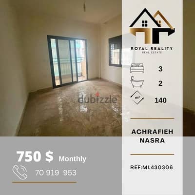 apartments for rent in achrafieh - شقق للإجار في الأشرفية