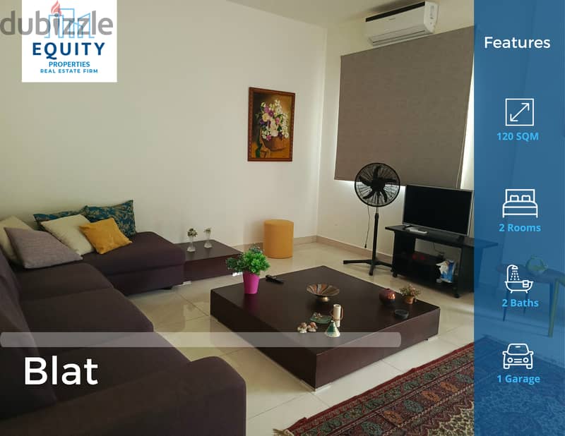 Furnished 120 SQM Apartment For Rent In Blat Jbeil #CM146580 0