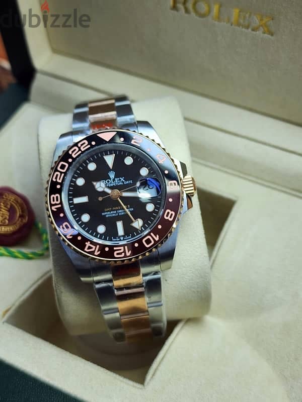 rolex gmt master ll root beer 0