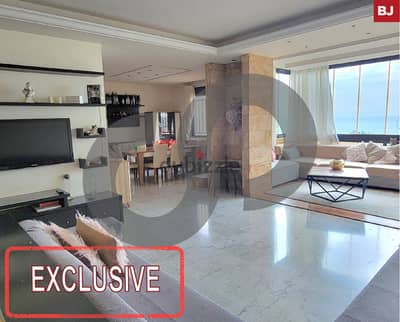 175sqm apartment with sea view in Jounieh/جونيه REF#BJ103397