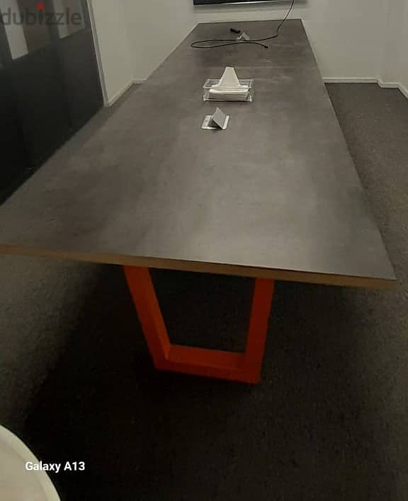 Rectangular meeting-room table 2