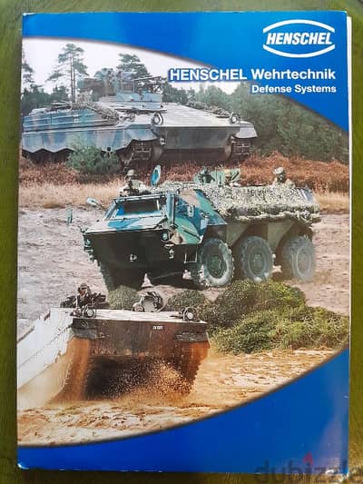 HENSCHEL defence systems military teq. 1993 catalog