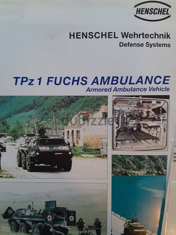 HENSCHEL defence systems military teq. 1993 catalog 3