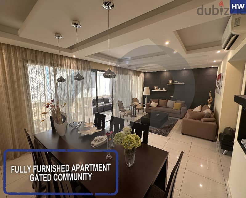 Fully furnished apartment- Jdaide, Metn/جديده, متن REF#HW117795 0