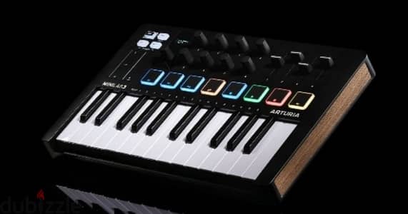 arturia mini lab 3midi controller, synthasizer