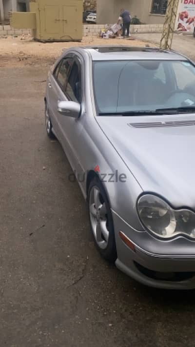 fully loaded c230 compressor model 2005 -انضف واجمل س ٢٠٣ ب لبنان