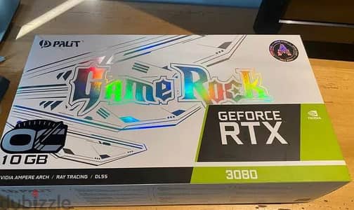 Palit GameRock  RTX 3080 10gb OC barely Used !!