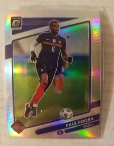 21-22 Panini Donruss Optic Soccer Paul Pogba Silver Prizm